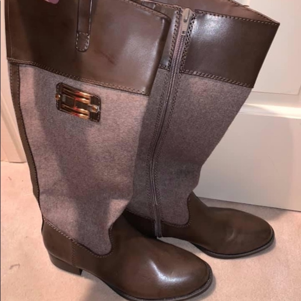 Tommy Hilfiger Brown Boots